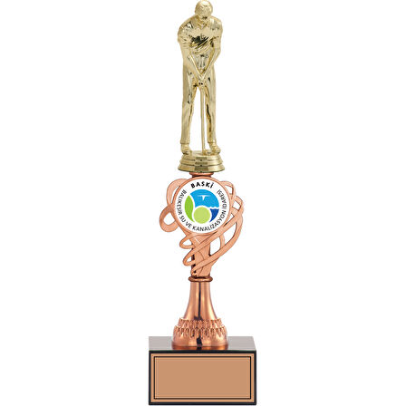 ODAK KUPA - Figürlü Kupalar - Golf Figürlü Kupalar FG-034 C - 35 cm