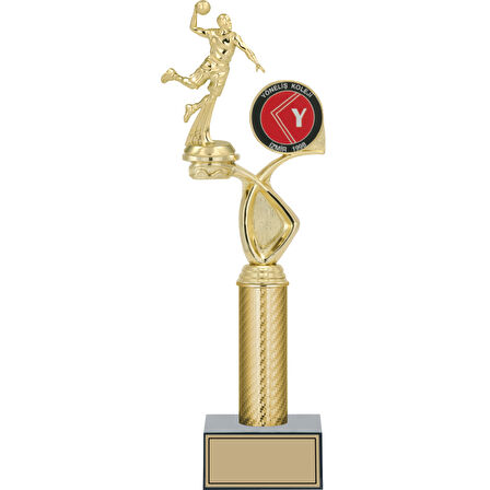 ODAK KUPA - Figürlü Kupalar - Hentbol Figürlü Kupalar FG-015 A - 41 cm