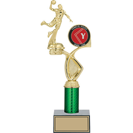 ODAK KUPA - Figürlü Kupalar - Hentbol Figürlü Kupalar FG-018 C - 36 cm