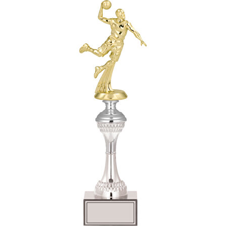 ODAK KUPA - Figürlü Kupalar - Hentbol Figürlü Kupalar FG-030 B - 36 cm