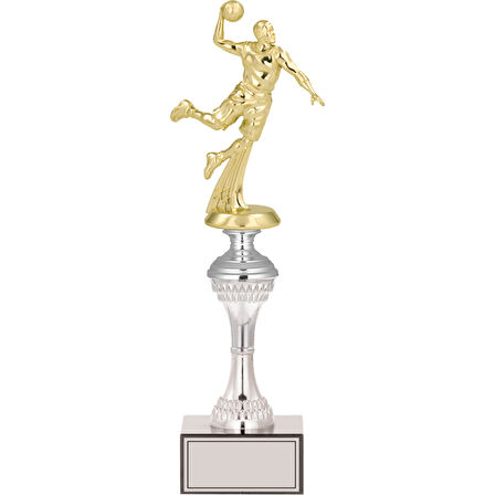 ODAK KUPA - Figürlü Kupalar - Hentbol Figürlü Kupalar FG-030 C - 34 cm