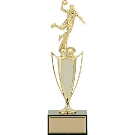 ODAK KUPA - Figürlü Kupalar - Hentbol Figürlü Kupalar FG-039 B - 34 cm