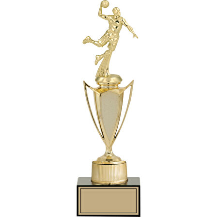 ODAK KUPA - Figürlü Kupalar - Hentbol Figürlü Kupalar FG-040 C - 34 cm