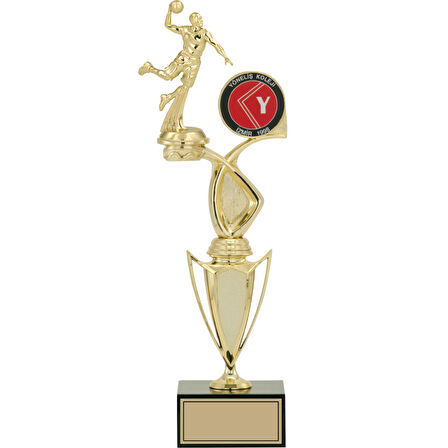 ODAK KUPA - Figürlü Kupalar - Hentbol Figürlü Kupalar FG-043 C - 41 cm