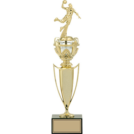 ODAK KUPA - Figürlü Kupalar - Hentbol Figürlü Kupalar FG-044 A - 44 cm