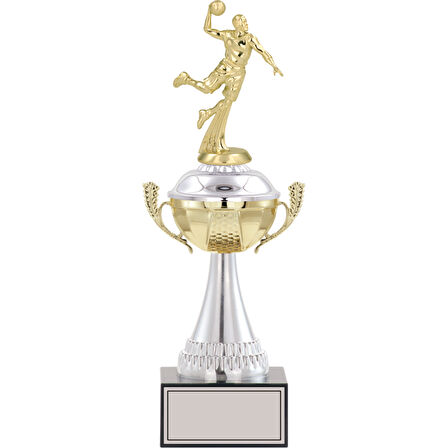 ODAK KUPA - Figürlü Kupalar - Hentbol Figürlü Kupalar FG-046 A - 37 cm