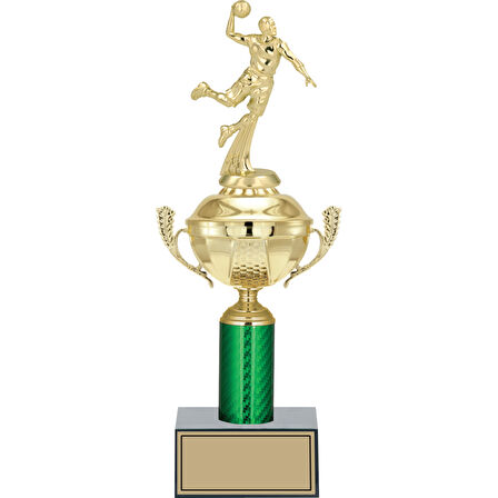 ODAK KUPA - Figürlü Kupalar - Hentbol Figürlü Kupalar FG-050 C - 38 cm