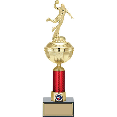 ODAK KUPA - Figürlü Kupalar - Hentbol Figürlü Kupalar FG-053 C - 42 cm