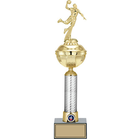 ODAK KUPA - Figürlü Kupalar - Hentbol Figürlü Kupalar FG-057 A - 47 cm