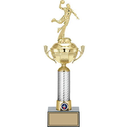 ODAK KUPA - Figürlü Kupalar - Hentbol Figürlü Kupalar FG-058 B - 44 cm