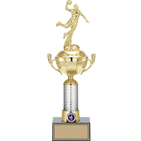ODAK KUPA - Figürlü Kupalar - Hentbol Figürlü Kupalar FG-058 C - 42 cm