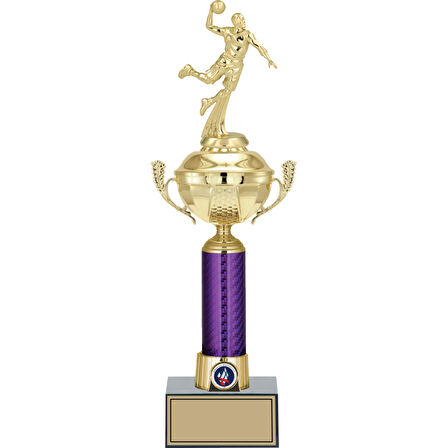 ODAK KUPA - Figürlü Kupalar - Hentbol Figürlü Kupalar FG-060 B - 44 cm