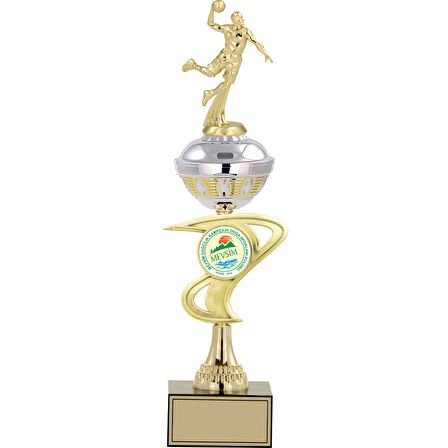 ODAK KUPA - Figürlü Kupalar - Hentbol Figürlü Kupalar FG-065 C - 45 cm