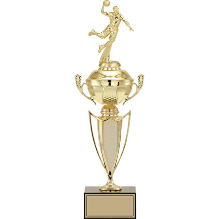 ODAK KUPA - Figürlü Kupalar - Hentbol Figürlü Kupalar FG-068 B - 44 cm