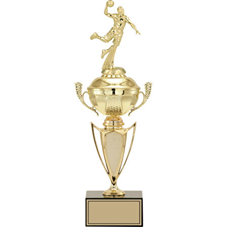 ODAK KUPA - Figürlü Kupalar - Hentbol Figürlü Kupalar FG-068 C - 42 cm