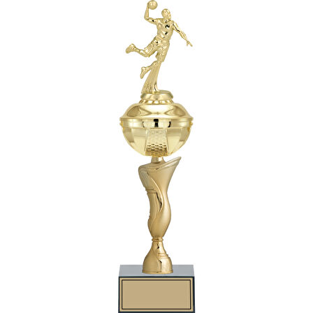 ODAK KUPA - Figürlü Kupalar - Hentbol Figürlü Kupalar FG-069 B - 48 cm