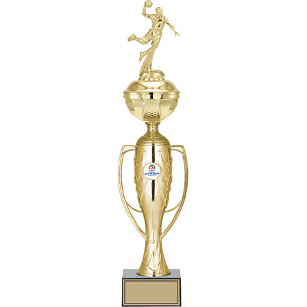 ODAK KUPA - Figürlü Kupalar - Hentbol Figürlü Kupalar FG-071 B - 51 cm