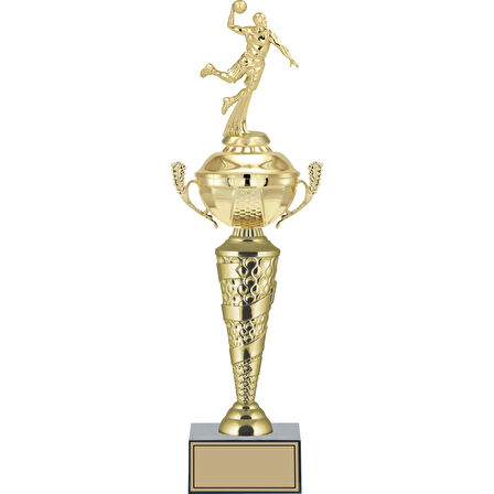 ODAK KUPA - Figürlü Kupalar - Hentbol Figürlü Kupalar FG-076 C - 47 cm