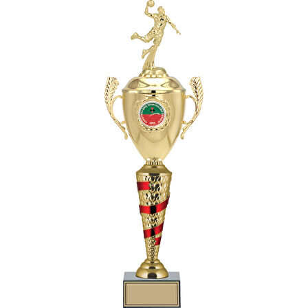 ODAK KUPA - Figürlü Kupalar - Hentbol Figürlü Kupalar FG-082 B - 60 cm