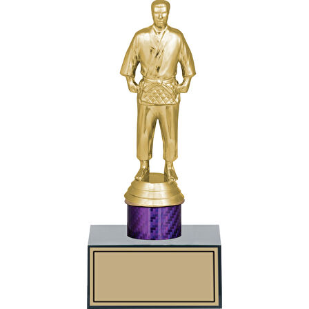 ODAK KUPA - Figürlü Kupalar - Judo / Karate Figürlü Kupalar FG-002 C - 21 cm