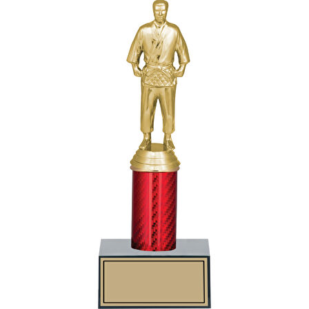 ODAK KUPA - Figürlü Kupalar - Judo / Karate Figürlü Kupalar FG-004 B - 26 cm