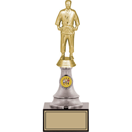 ODAK KUPA - Figürlü Kupalar - Judo / Karate Figürlü Kupalar FG-010 B - 27 cm
