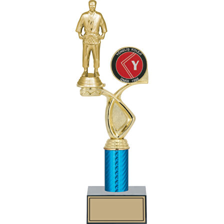 ODAK KUPA - Figürlü Kupalar - Judo / Karate Figürlü Kupalar FG-017 C - 35 cm