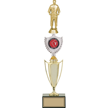ODAK KUPA - Figürlü Kupalar - Judo / Karate Figürlü Kupalar FG-042 B - 46 cm