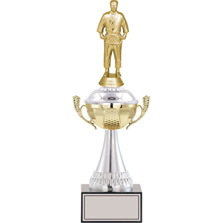 ODAK KUPA - Figürlü Kupalar - Judo / Karate Figürlü Kupalar FG-046 A - 37 cm