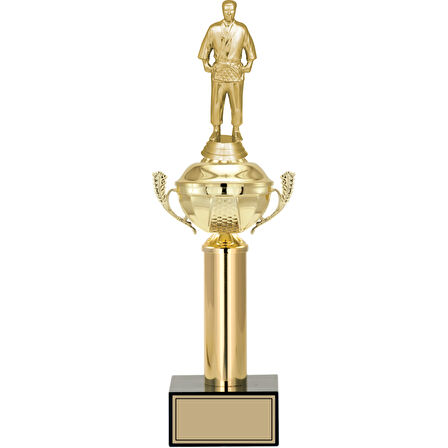 ODAK KUPA - Figürlü Kupalar - Judo / Karate Figürlü Kupalar FG-048 B - 42 cm