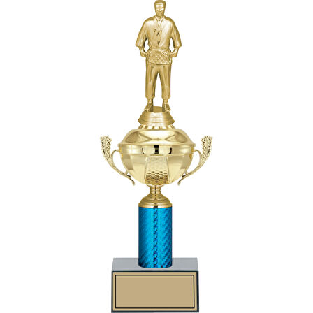 ODAK KUPA - Figürlü Kupalar - Judo / Karate Figürlü Kupalar FG-052 C - 38 cm