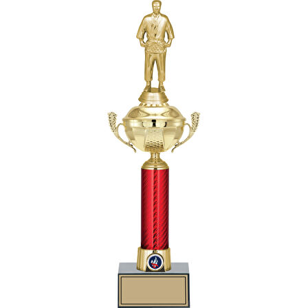ODAK KUPA - Figürlü Kupalar - Judo / Karate Figürlü Kupalar FG-054 A - 46 cm