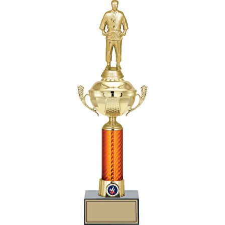 ODAK KUPA - Figürlü Kupalar - Judo / Karate Figürlü Kupalar FG-056 B - 44 cm