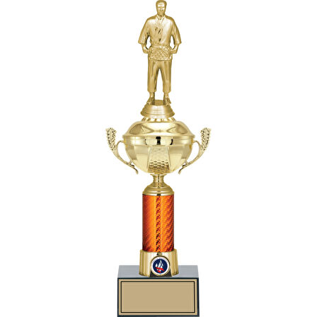 ODAK KUPA - Figürlü Kupalar - Judo / Karate Figürlü Kupalar FG-056 C - 41 cm