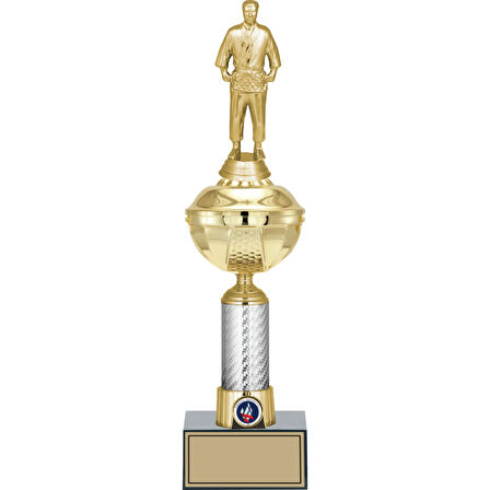 ODAK KUPA - Figürlü Kupalar - Judo / Karate Figürlü Kupalar FG-057 C - 41 cm