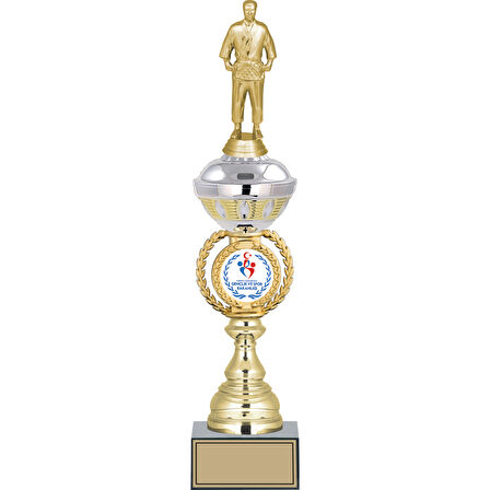 ODAK KUPA - Figürlü Kupalar - Judo / Karate Figürlü Kupalar FG-066 C - 46 cm