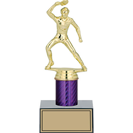 ODAK KUPA - Figürlü Kupalar - Masa Tenisi Erkek Figürlü Kupalar FG-002 B - 22 cm