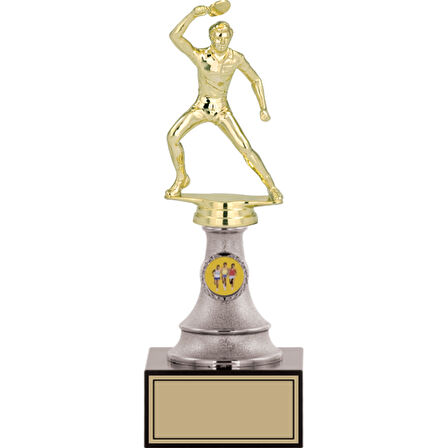 ODAK KUPA - Figürlü Kupalar - Masa Tenisi Erkek Figürlü Kupalar FG-010 B - 26 cm