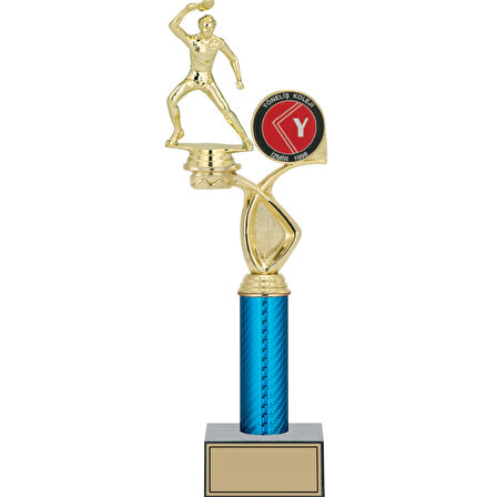 ODAK KUPA - Figürlü Kupalar - Masa Tenisi Erkek Figürlü Kupalar FG-017 A - 39 cm