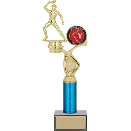 ODAK KUPA - Figürlü Kupalar - Masa Tenisi Erkek Figürlü Kupalar FG-017 B - 36 cm