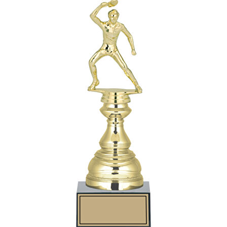 ODAK KUPA - Figürlü Kupalar - Masa Tenisi Erkek Figürlü Kupalar FG-023 B - 29 cm