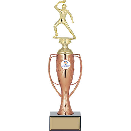 ODAK KUPA - Figürlü Kupalar - Masa Tenisi Erkek Figürlü Kupalar FG-025 C - 36 cm