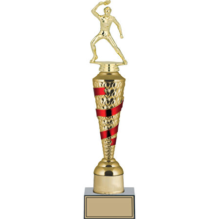 ODAK KUPA - Figürlü Kupalar - Masa Tenisi Erkek Figürlü Kupalar FG-028 B - 44 cm