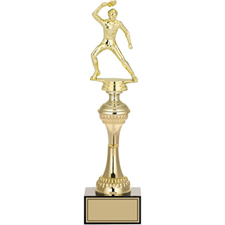 ODAK KUPA - Figürlü Kupalar - Masa Tenisi Erkek Figürlü Kupalar FG-029 B - 34 cm