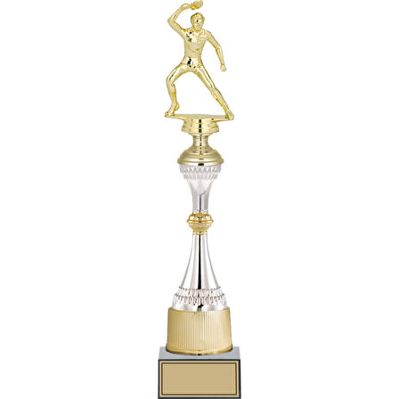 ODAK KUPA - Figürlü Kupalar - Masa Tenisi Erkek Figürlü Kupalar FG-032 A - 44 cm