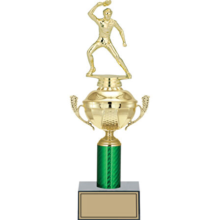 ODAK KUPA - Figürlü Kupalar - Masa Tenisi Erkek Figürlü Kupalar FG-050 C - 36 cm