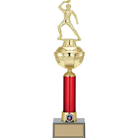 ODAK KUPA - Figürlü Kupalar - Masa Tenisi Erkek Figürlü Kupalar FG-053 A - 45 cm