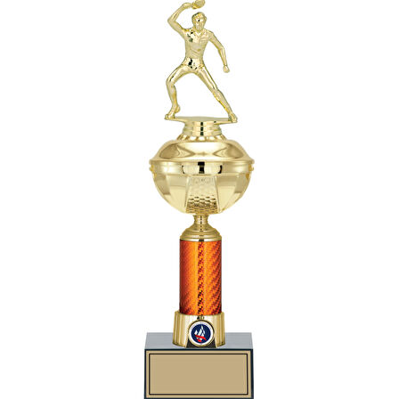 ODAK KUPA - Figürlü Kupalar - Masa Tenisi Erkek Figürlü Kupalar FG-055 C - 40 cm