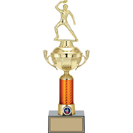 ODAK KUPA - Figürlü Kupalar - Masa Tenisi Erkek Figürlü Kupalar FG-056 C - 40 cm