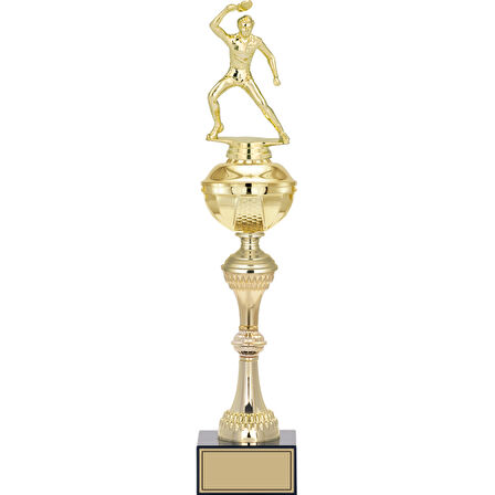 ODAK KUPA - Figürlü Kupalar - Masa Tenisi Erkek Figürlü Kupalar FG-061 B - 46 cm